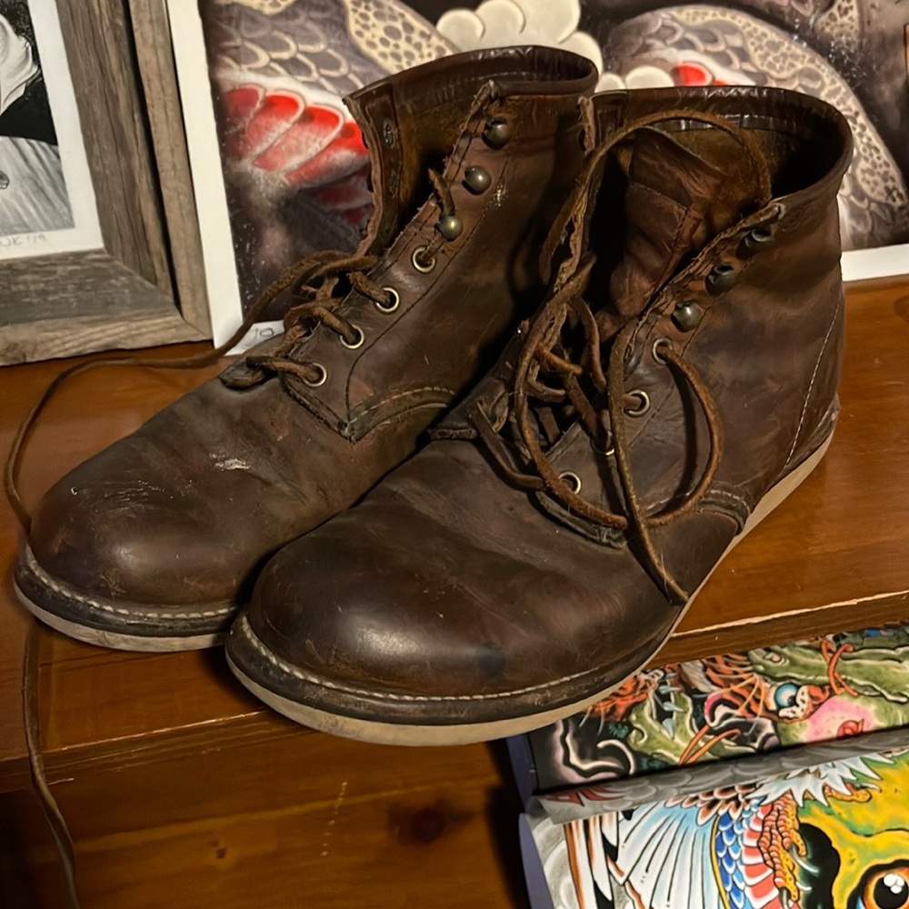 Red wing Rover size 8.5 D